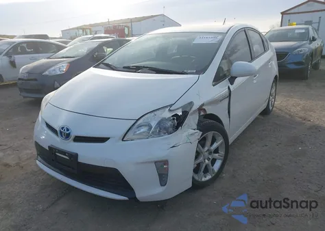 2014 Toyota Prius Three из США, поврежденный, VIN JTDKN3DU8E0370659